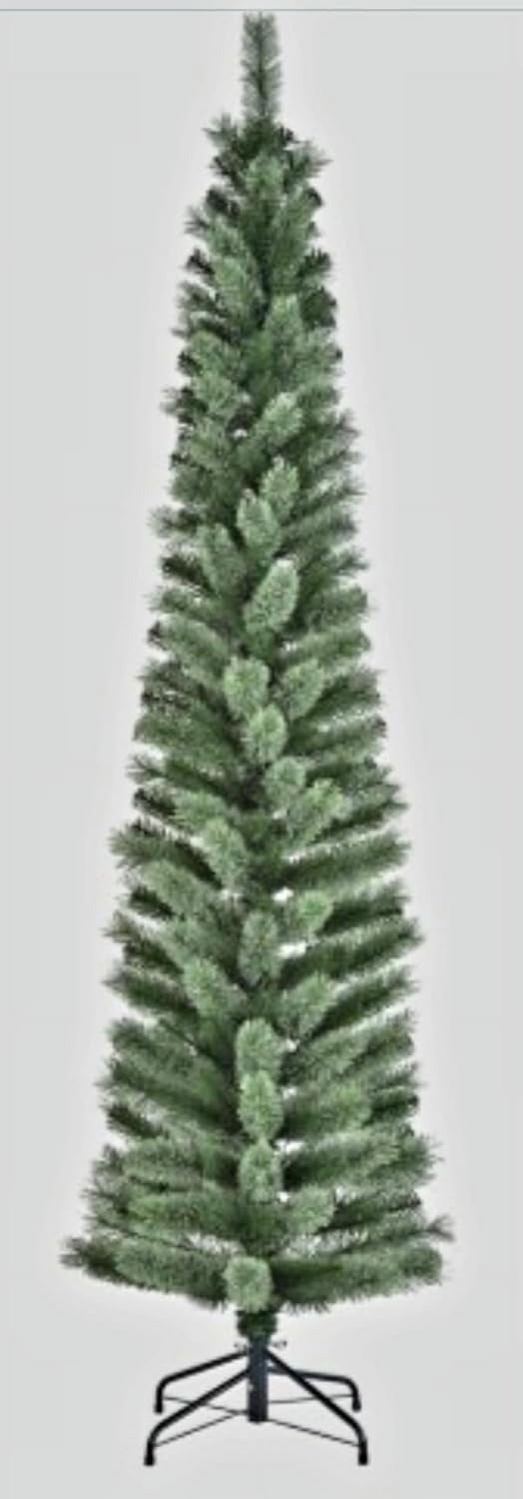 Artificial Christmas Tree Navidad Prelit 7 Foot Cashmere Fir Pencil