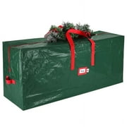 Artificial Christmas Tree Storage Bag with Durable Reinforced Handles & Dual Zipper 165*38*76CM (Green)