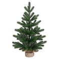 thumbnail image 1 of Artificial Christmas Tree with Realistic Branches Flocked Pine Christmas Decorations for Holiday Home Office Indoor Use B, 1 of 6