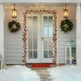 thumbnail image 1 of Artificial Christmas Vines with Red Berries | 100Cm Long Flexible Decor for Fireplace, Door & Window | Includes Hanging Hook & Clip, 1 of 6