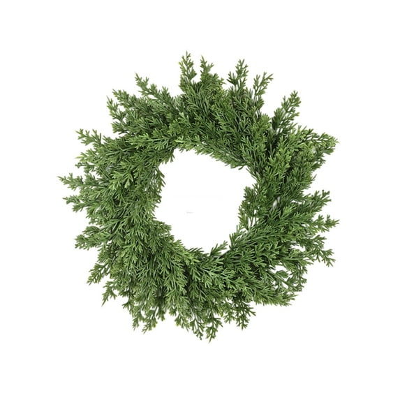 Artificial Christmas Wreath with Realistic Foliage, Pre-Lit Holiday Door Decor for Home, Porch, or Wall Hanging, 1 Pack, Festive Garland for Winter Season