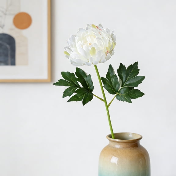 Artificial Chrysanthemums Flowers Fall Chrysanthemums Fake Mums for Indoor Outdoors Garden Home Wedding Bouquet Spring Summer Decor 1 PCS
