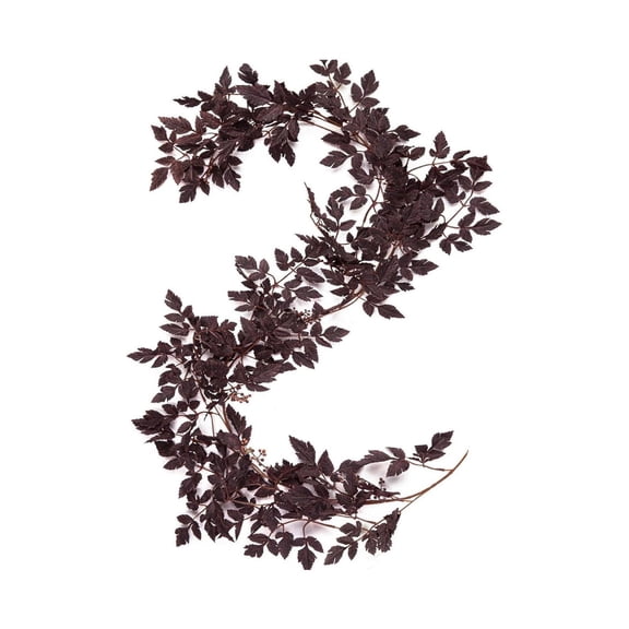 Artificial Cimicifuga Branches, Flexible Fall Foliage Stems for Vase Arrangements, Mantel and Halloween Decor, No Watering