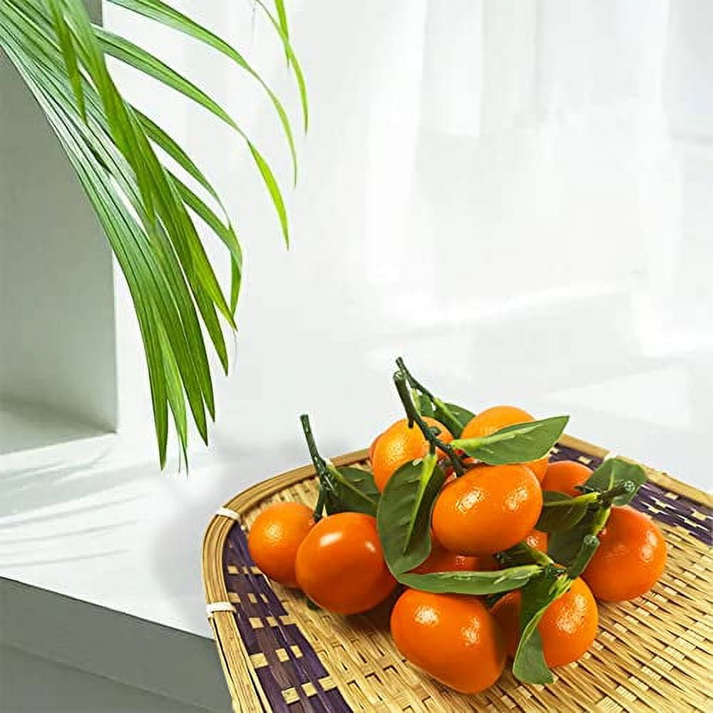 Artificial Citrus, Artificial Fruit Display Realistic Citrus, Fake