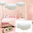 thumbnail image 1 of Artificial Cloud Hanging Ornament Kids Room Cloud Party Wedding Decoration, 1 of 7