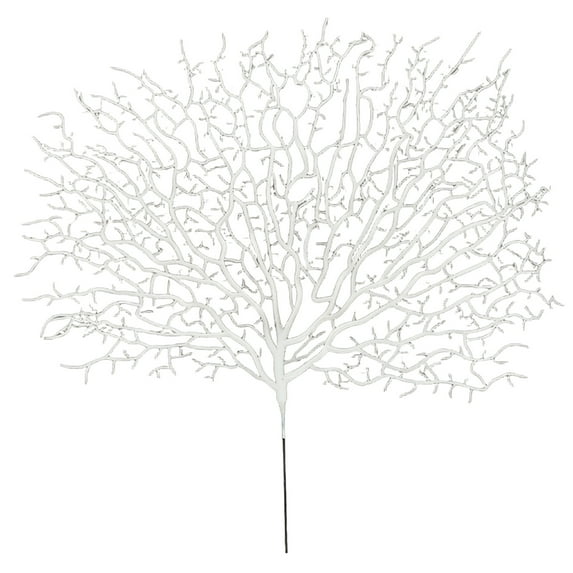 Artificial Coral Branches with Realistic Texture for Christmas Decorations, Simulated Tree Branches for Holiday Displays, Perfect Natural-Themed Decoration for Festive Season Home Enhancement