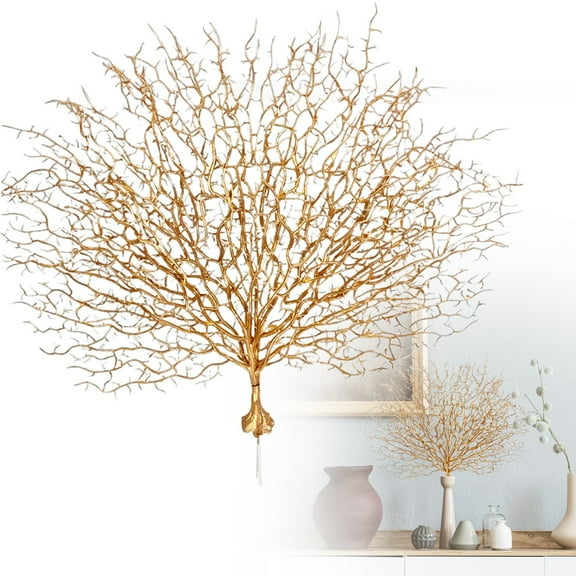 Artificial Coral Decor Set - Lifelike Plastic Aquarium Plants with Skull Ornament for Fish Tank, Wedding & Party Underwater Theme Decoration