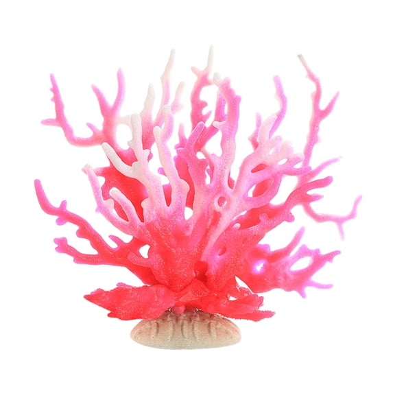 Artificial Coral, Lifelike Simulated Coral Decor, Colorful Faux Coral for Aquarium, Fish Tank, Beach Theme Room Decoration