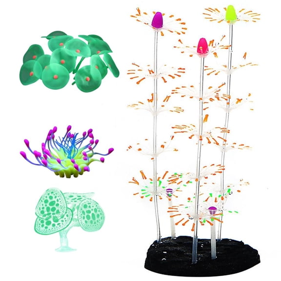 Artificial Corals Undersea Water Plant Suit Fish Tanks Aquariums Decorartions for Creating Underwater Landscapes