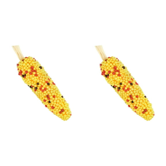 Artificial Corn Decor, Fake Corn Models for Fall Thanksgiving Home Kitchen Mall Photography Props