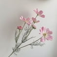 thumbnail image 1 of Artificial Cosmos Flower in Rose Red Color for Home and Garden Decor Realistic Silk Design for Wedding and Party Arrangements, 1 of 8