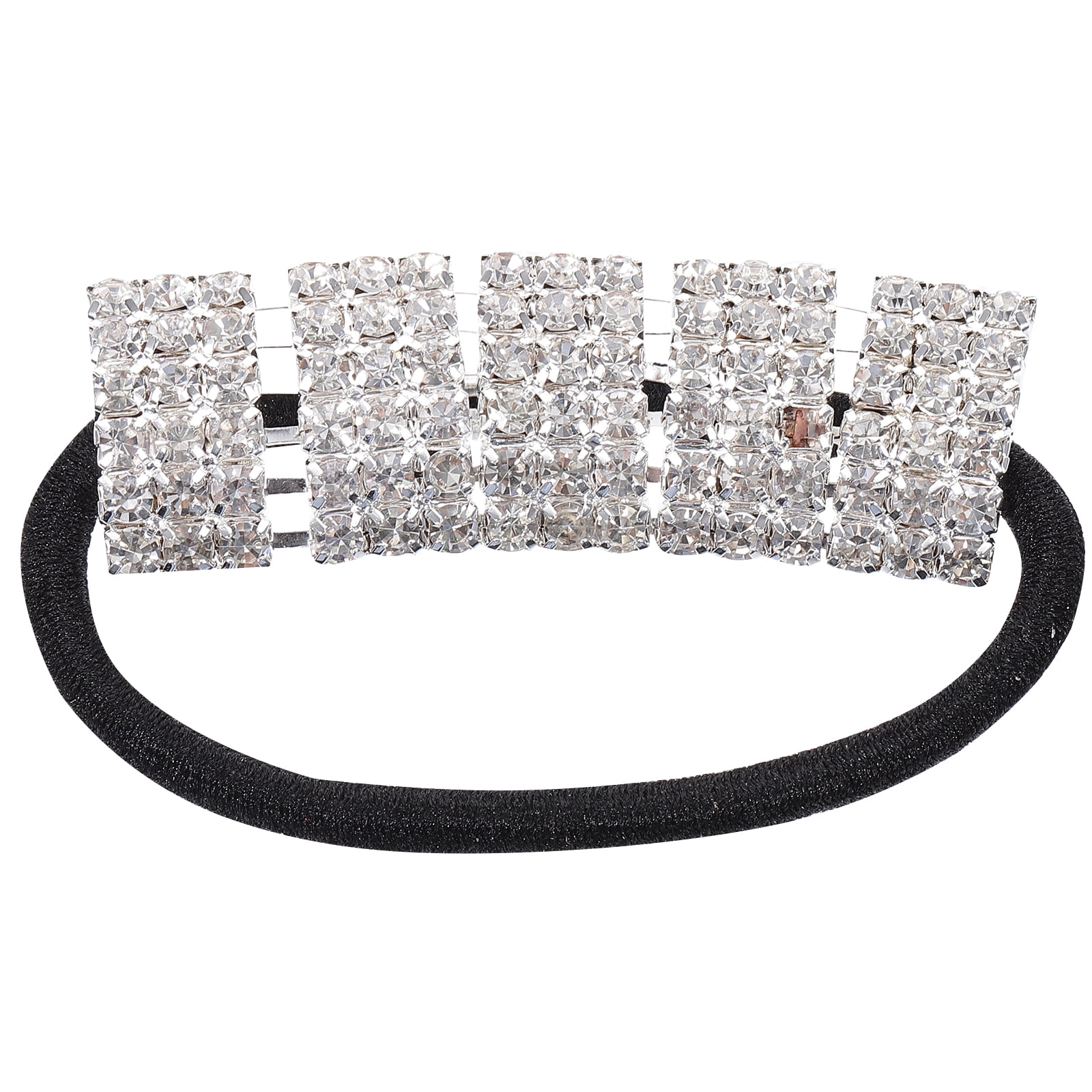 Artificial Crystal Hair Band Hair Ties Rhinestone Ponytail Holders