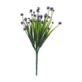 thumbnail image 1 of Artificial Daffodil Outdoors Flowers, UV Resistant Artificial Daffodils Fake Flowers Faux Plastic Plants Spring Summer Decoration for Home Garden Outdoor Patio Porch Table Vase Decor(Purple1,12x4"), 1 of 9