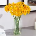 thumbnail image 1 of Artificial Daffodils Flowers Silk Daffodils Spring Yellow Flowers Fake Spring Plants for Spring Home Kitchen Decor (, Yellow), 1 of 5