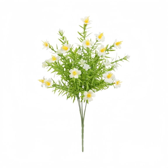 Artificial Daisies For Outdoors, 13.78 Inch Daisy Artificial Flowers, Wildflowers For Decoration Wedding Table Centerpiece, Natural Flowers For Home Photography Farmhouse,A