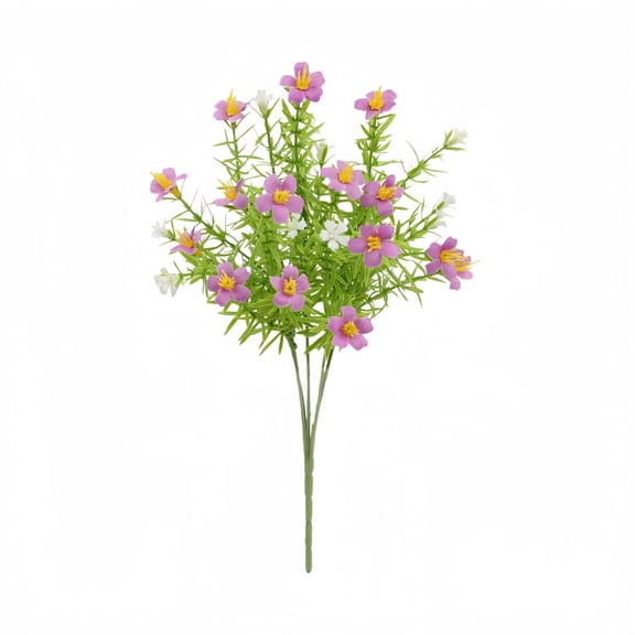 Artificial Daisies For Outdoors, 13.78 Inch Daisy Artificial Flowers, Wildflowers For Decoration Wedding Table Centerpiece, Natural Flowers For Home Photography Farmhouse,F