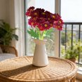 thumbnail image 1 of Artificial Daisy Bouquet, Faux Mums for Ooutdoor Planters, Artificial Mums, Faux Wild Chrysanthemum Bundle, Weather Resistant Fake Fall Flower, No‑Fade Simulation Floral 1Pcs, 1 of 5