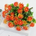 thumbnail image 1 of Artificial Daisy Flowers – Fake Colorful Daisies for Outdoor/Indoor Decor, UV Resistant, No Maintenance Bouquet, 1 of 7