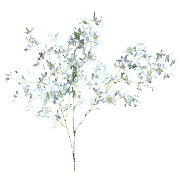 Artificial Dancing Orchid Flower, MW06732 Simulation Oncidium in White Pink Red Blue Champagne, Fake Flower for Wedding Party