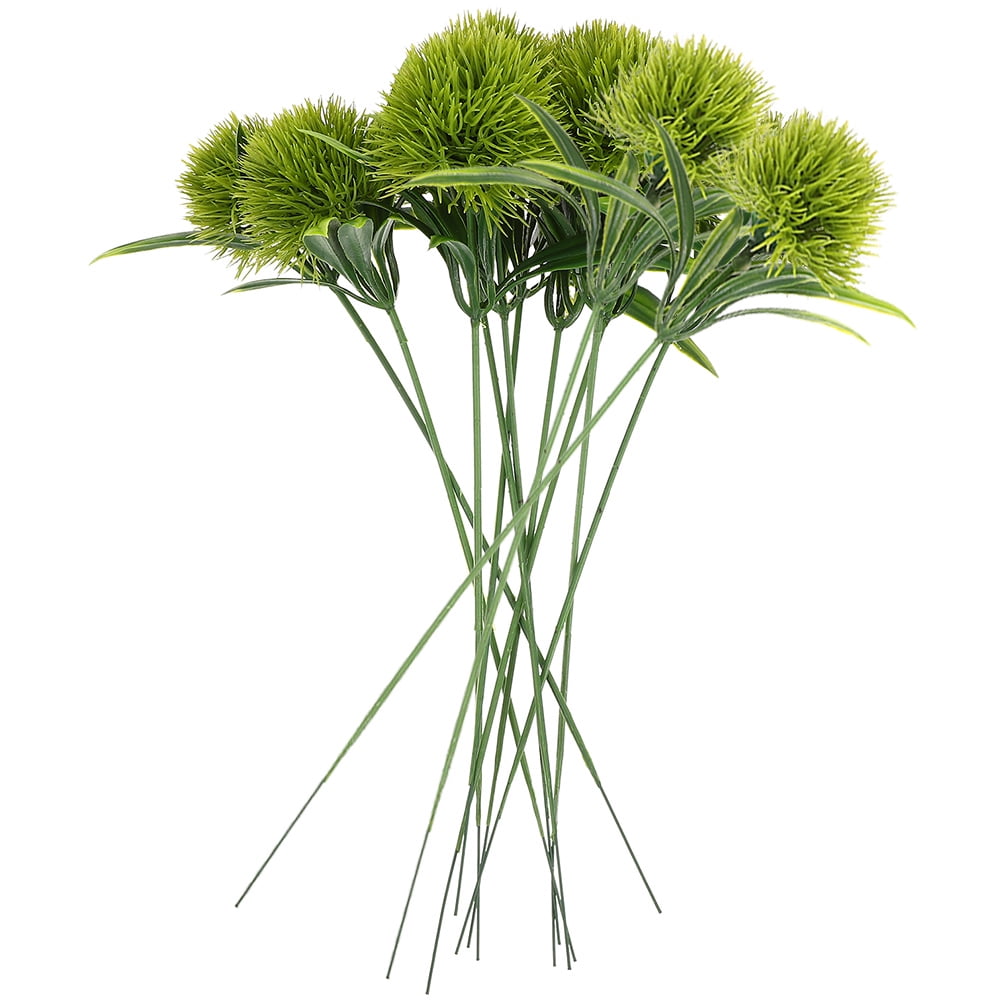 Artificial Dandelion Dandelions Flower Faux Plant 60 Pcs Arrangement Plastic Wedding Decor