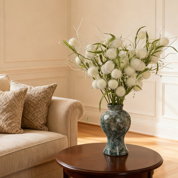 Artificial Dandelion Flower Bouquet, Suitable for Restaurant Table,Living Room,Kitchen,Parties Wedding Decor