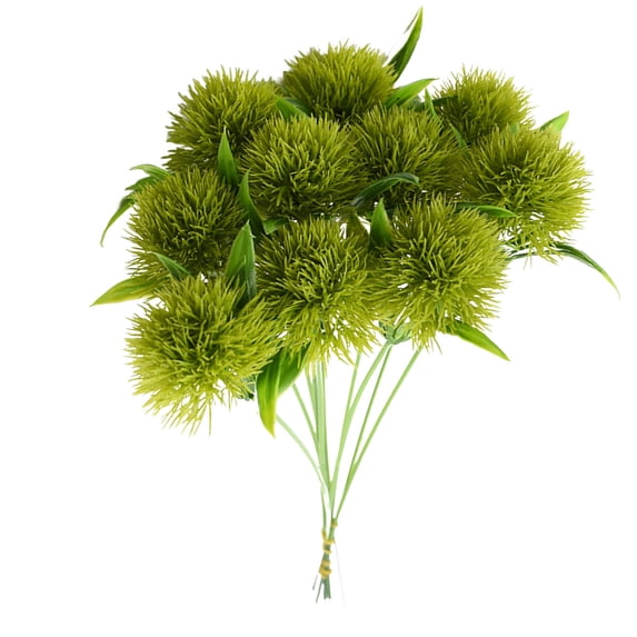 Artificial Dandelion Flowers Set – Realistic Plastic Flower Branches for Home Decor, Office Arrangement, and DIY Projects – Durable, Maintenance-Free, Safe for Pets and Environment