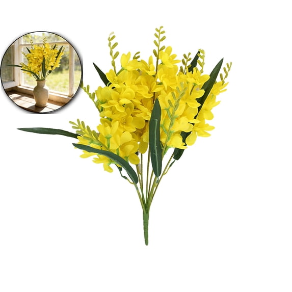 Artificial Delphinium Flowers 20.4'' Hyacinth Artificial Flower Silk Flowers for Wedding Party Table Centerpieces Home Decor