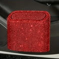 thumbnail image 1 of Artificial Diamond-studded Car Trash Can Car Interior With Rear Trash Can Hanging Storage Bag Cute Personality Creative Storage Box, 1 of 10