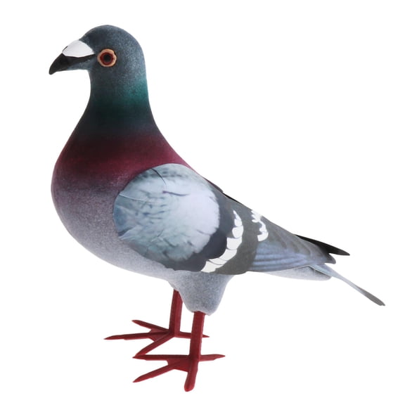 Artificial Dove Animal Miniature Artificial Pigeon Foam Simulation Pigeon Artificial Foam Bird for Kids Party Favors Home Decoration 1pc Style A