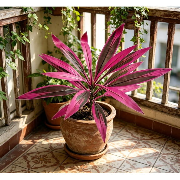 Artificial Dracaena Bouquet Faux Dragon Tree Desktop Wall Decor Ornament