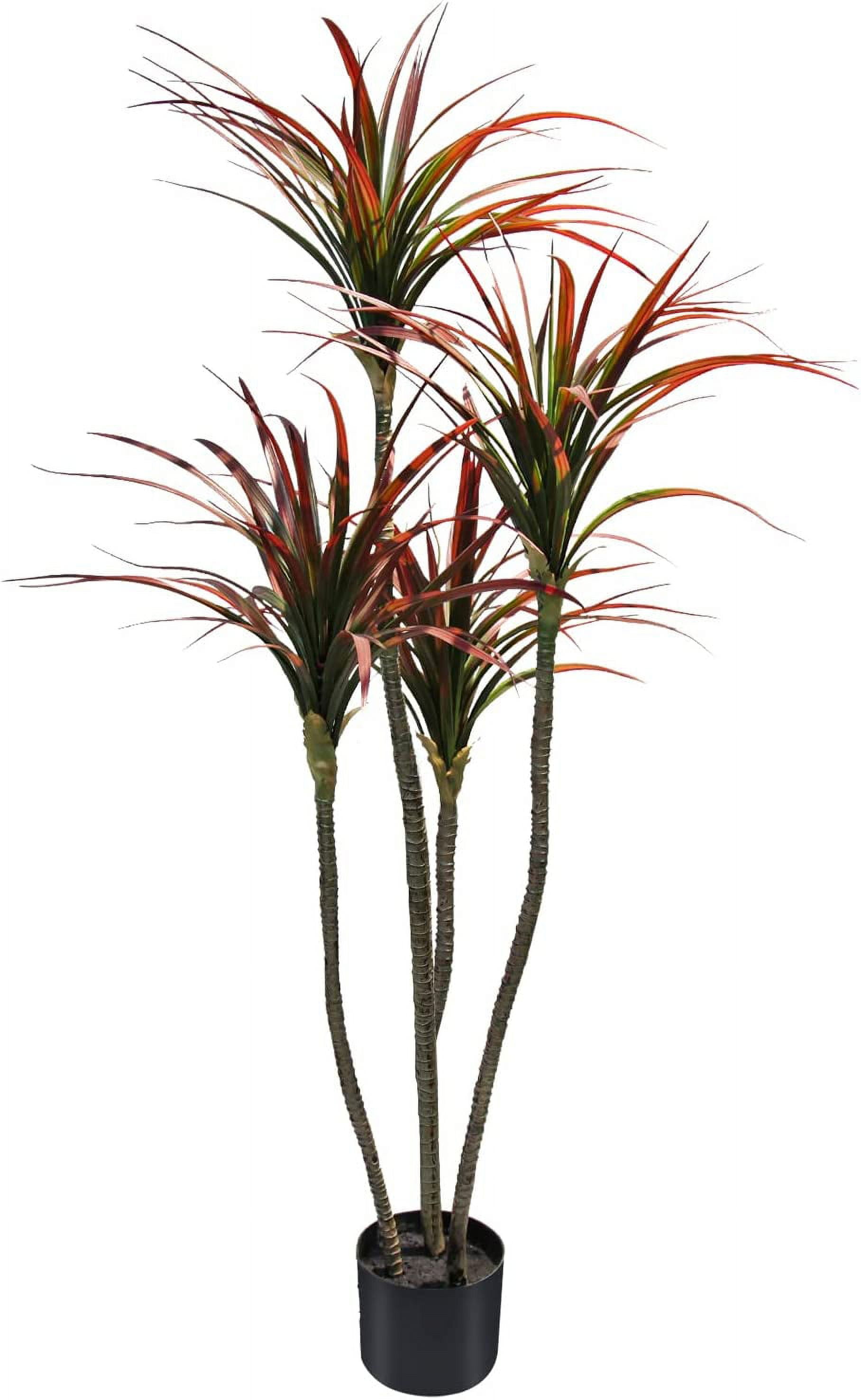 Artificial Dracaena Tree Artificial Tropical Yucca Tree Faux Yucca