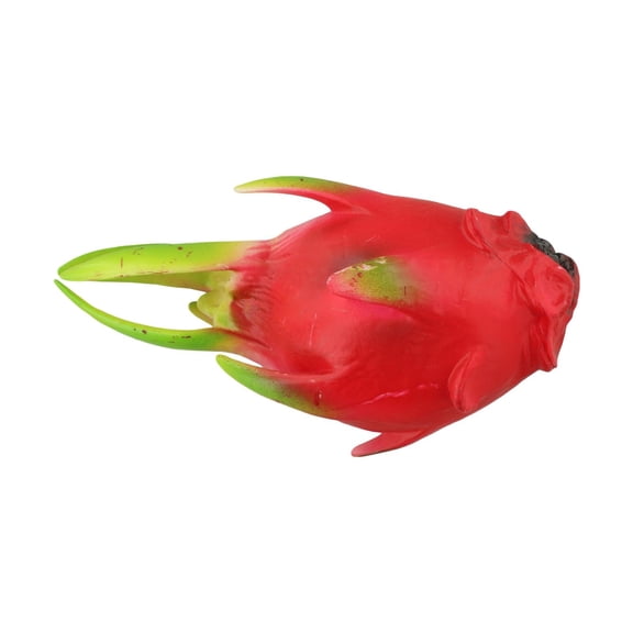 Artificial Dragon Fruit Decor Realistic Plastic Fake Fruit Home Office Kitchen Party Wedding Photography Display Large Size Educational Toy Easy Clean Prop(S)