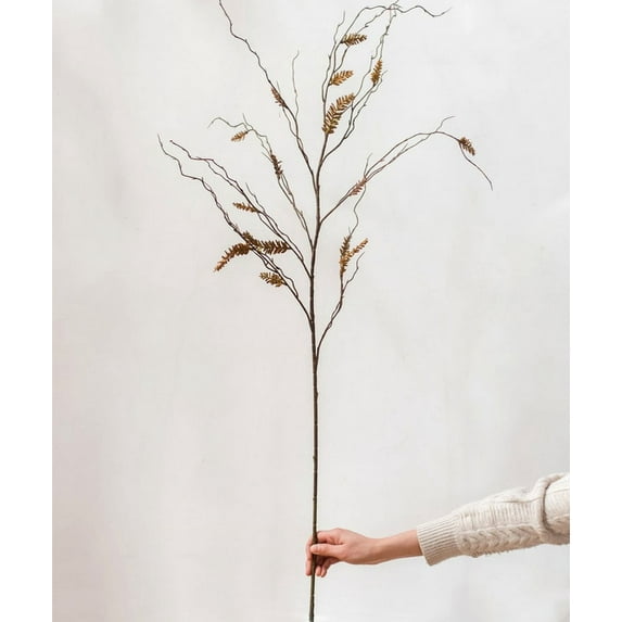 Artificial Dried Ling Yu Grass Stem 47" Tall