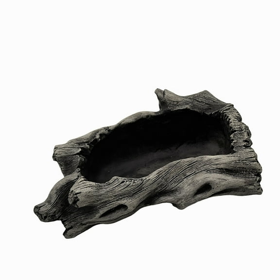 Artificial Driftwood Succulents Planter Rustics Cactus Flower Pots for Small Plant Flower Arrange Tree Stumps Sculpture