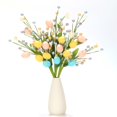 thumbnail image 1 of Artificial Easter Stems Spring Berry Picks with Easter Eggs Colorful Berries Twig Branches Easter Sprays for Arrangement Centerpiece Vase Decor, 1 of 7