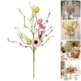 thumbnail image 1 of Artificial Easter Yellow Daisy Pick Fake Spring Blooms for Holiday Table Centerpiece Vase Floral Home Decor, 1 of 9