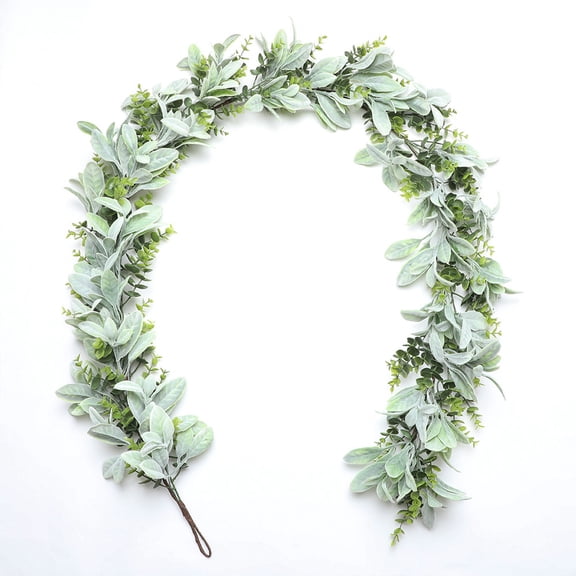 Artificial Eucalypts Vines, 1.8 Meter Lifelike Decoration, Maintenance-Free Greenery for Home and Office, Perfect for Holiday and Everyday Decor, Ideal for All Homeowners