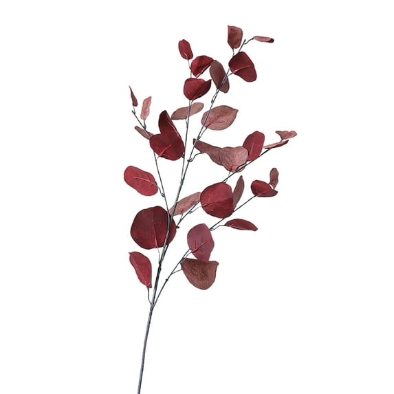 Artificial Eucalyptus Flowers Decorative Wedding Embellishment Faux Silk Flower DIY Wreath Imitation Plants Leaves for Garden