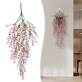 thumbnail image 1 of Artificial Eucalyptus Hanging Vine 29.5in Trailing Greenery Garland with Buds for Wall Balcony Home Decor,B,1 Bundle, 1 of 9