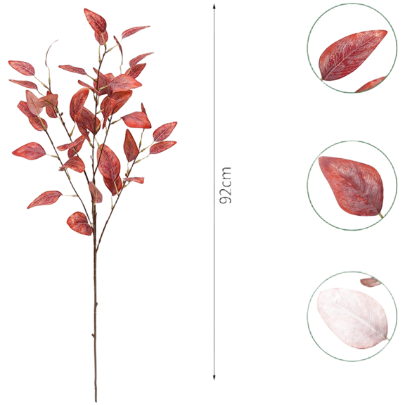 Artificial Eucalyptus Leaves for Wedding Home Decor Stage Background Floral