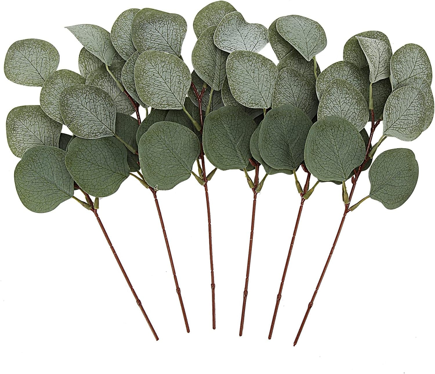 Artificial Eucalyptus Stems Faux Greenery Branches