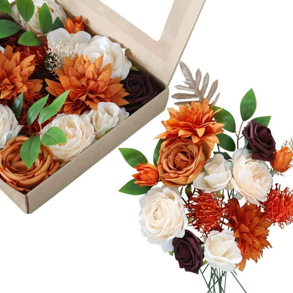 Artificial Eucalyptus Stems Leaves Babys Breath Bouquet- 20pcs Gypsophila Artificial Flowers and Faux Greenery Eucalyptuses for Vase Centerpiece Wedding Home Decor