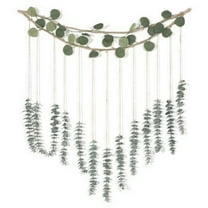 Artificial Eucalyptus Wall Hanging Decor Rustic Farmhouse Faux Eucalyptus Leaves Wall Decor Greenery Decoration for Home Living Room