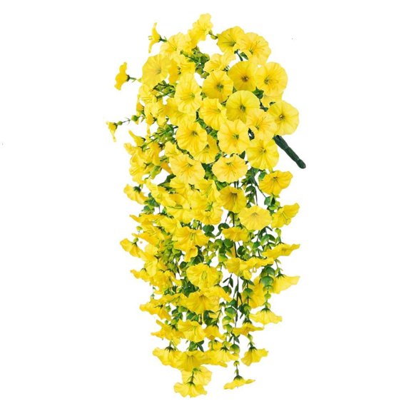 Artificial Eucalyptuses Morning Glory Silk Plant For Indoor Outdoor Decoration