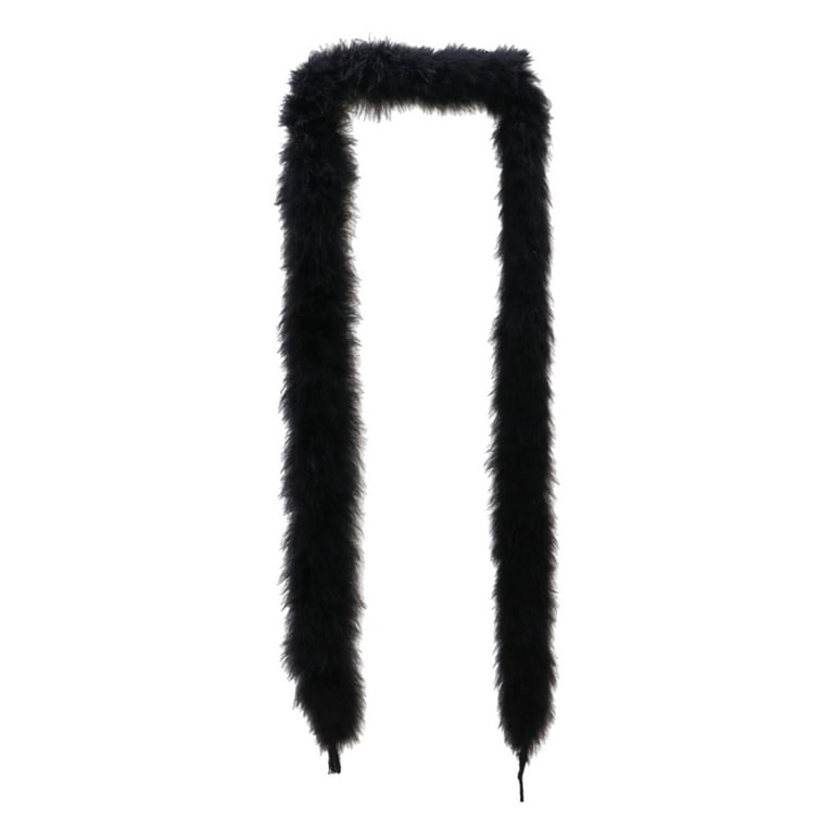 Faux Fur Roll: Black - 2m Faux Fur Roll: Black - 2m