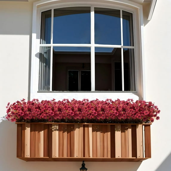 Artificial Fake Fall Plants Flowers, Artificial Fall Mums Flowers, Flower Daisy with Eucalyptus, Silk Colorful Daisy UV Resistant Look Real No Fade for Front Door Porch Patio Yard Balcony Autumn Decor