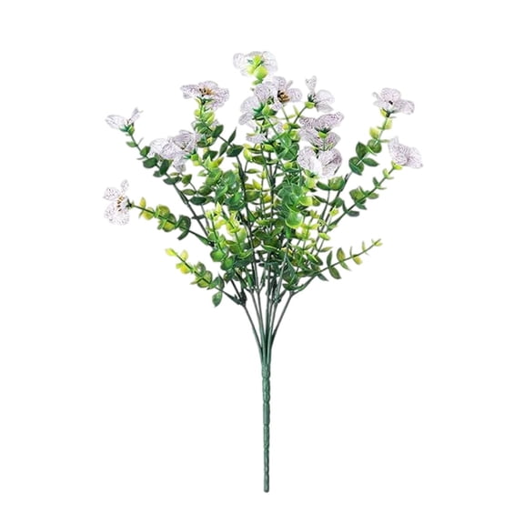 Artificial Fake Flowers, Daisy Mums Fall Flowers Outdoor Uv Resistant No Fade Greenery Shrubs Plants Indoor Outside Hanging Planter Home Wedding Office Garden Porch Decor