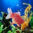 thumbnail image 1 of Artificial Fake Goldfish Artificial Aquarium Fake Fish For Pond Swimming Plastic Fish Realistic Moving Yellow Red Goldfish Floating Goldfish Decoration, Xinsrenus Under $5! Artificial Fake, 1 of 6