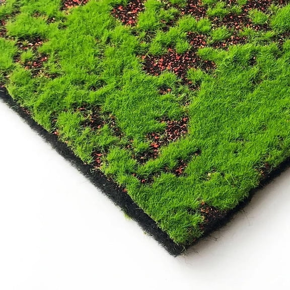 Artificial-Fake Grass Mat Grassland Simulation Moss Lawn Land Turf Carpet E3C8
