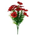 thumbnail image 1 of Artificial Fake Pansy Flowers for Outdoor, Ngxiha Artificial Flowers Pansy Violet, Faux Silk Pansies Flower for Spring Summer Decoration Uv Resistant Fake Plants for Outside Planter for Decoration, 1 of 9